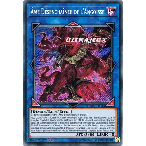 Yu-Gi-Oh! - Chim-Fr044 - Âme Désenchaînée De L'angoisse - Secret Rare
