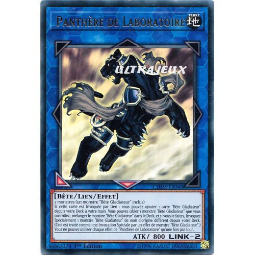 Yu-Gi-Oh! - Chim-Fr046 - Panthère De Laboratoire - Ultra Rare