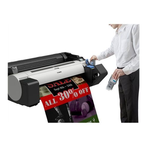 Canon imagePROGRAF TM-205 - 24" imprimante grand format - couleur - jet d'encre - Rouleau A1 (61,0 cm) - 2 400 x 1 200 ppp - USB 2.0, Gigabit LAN, Wi-Fi(n), hôte USB