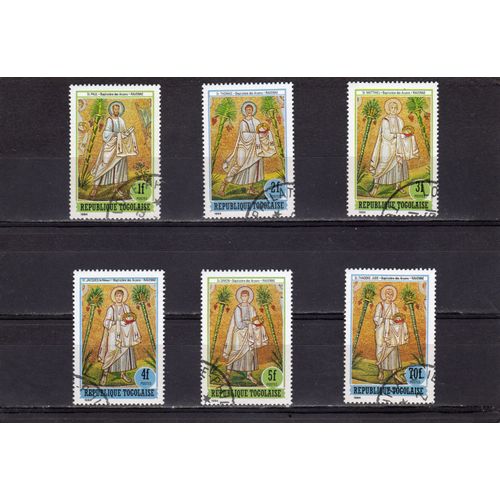 Timbres-Poste Du Togo (Les Douze Apôtres)