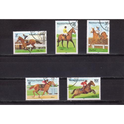 Timbres-Poste Du Togo (Chevaux De Course Célèbres)