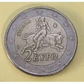 piece 2 euros grece 2002 valeur
