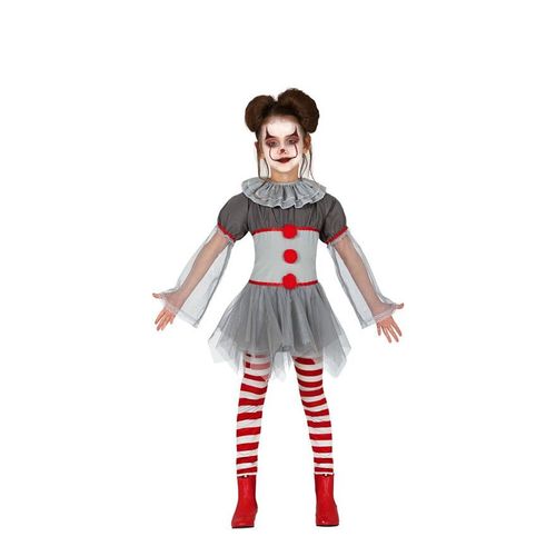 Déguisement Clown Psychopathe Legging Fille 7 À 9 Ans (125-135 Cm)