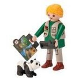 Playmobil Série Quick - Explorateur Avec Bébé Panda