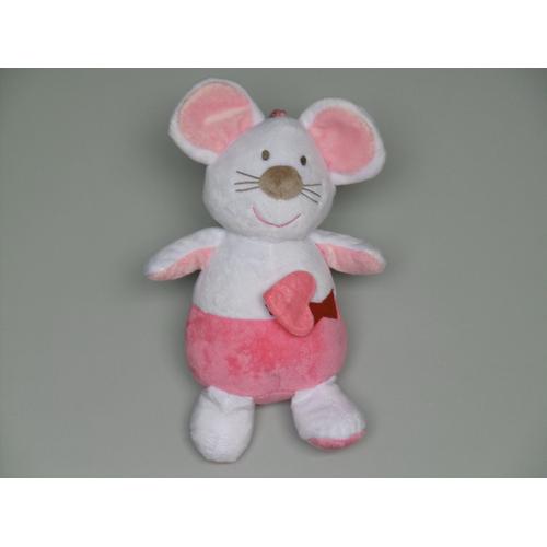 Doudou Musical Souris Capucine Bebe9 Peluche Boite A Musique Jouet Bebe 9 Capucine