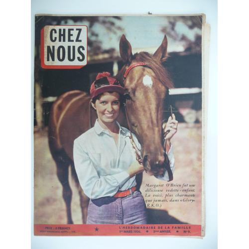 Chez Nous N°9 De 1956 Craenhals, Vandersteen, Attanasio