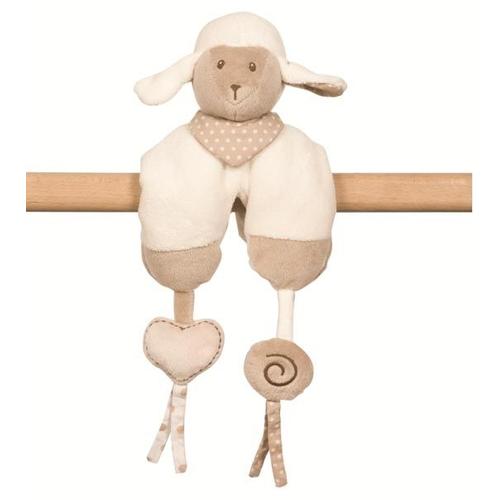 Peluche D'Activités À Suspendre Mouton Cappuccino - Nattou