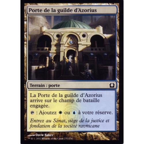 Porte De La Guilde D'azorius - Foil - Mtg - Retour Sur Ravnica - C - 237/274