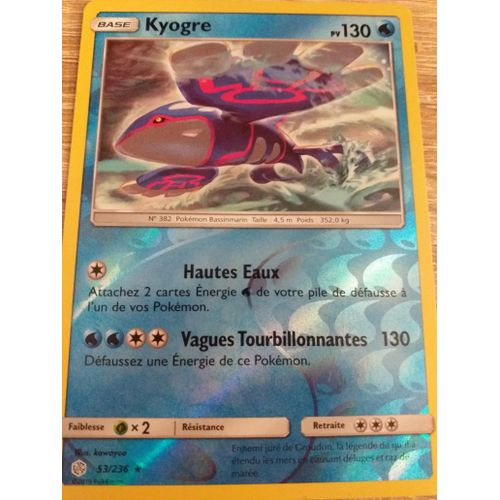 Kyogre Reverse Sl12 53 236