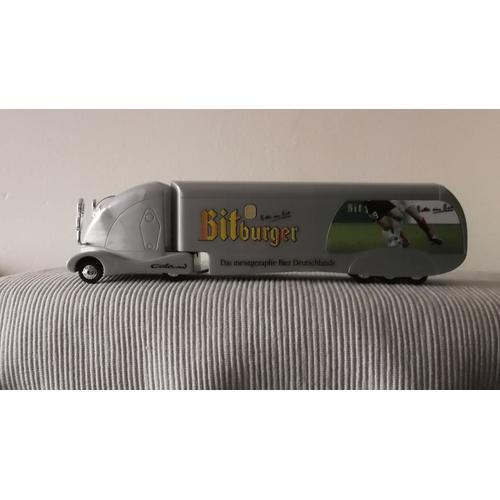 Camion Design Prototype Futuriste Design Colani Mercedes Biere Bitburger Ho 1/87-Grell