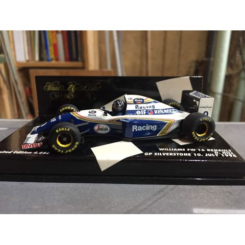 Williams Renaultfw16 D.Hill Silverstone 1994-Minichamps