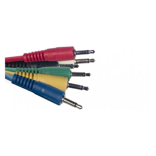 Stagg SPC030MJ E - Câble de patch, 6 x mini jack/mini jack (m/m), 30 cm