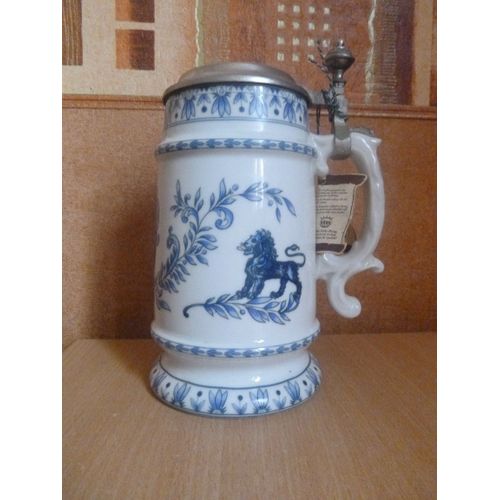 Chope À Bière Ancienne Provenance Allemagne " Bavière "