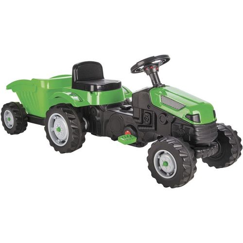 Tracteur À Pédales 143 Cm Avec Remorque