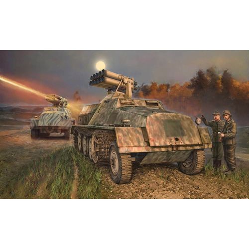 Maquette Véhicule Militaire : Sws Panzerwerfer 42