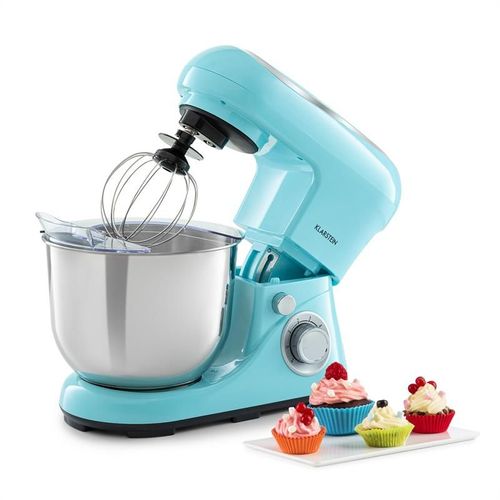 Klarstein Bella Pico 2G Robot de cuisine 5 litres 6 vitesses 1200W - bleu