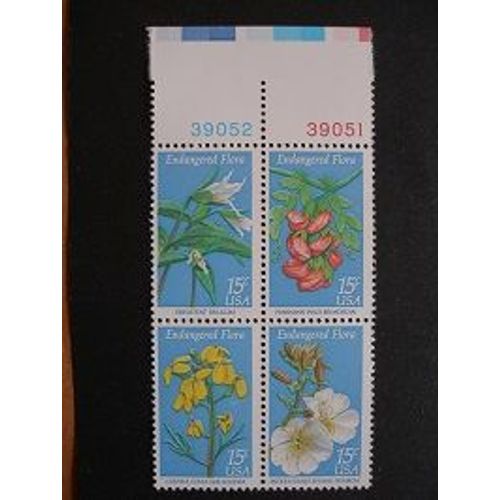 Usa 1979 - Flore En Dangers - Mnh**