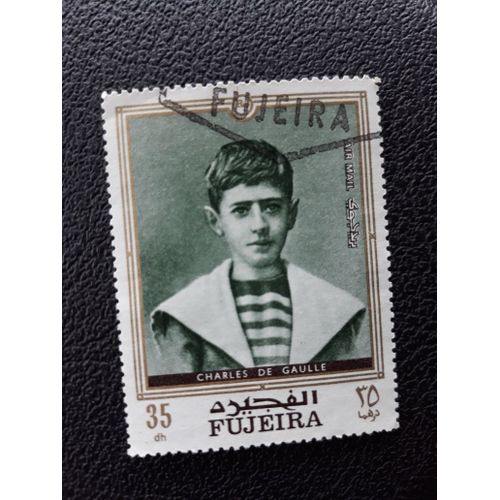 Charles De Gaulle Enfant Fujeira Émirat Tp10