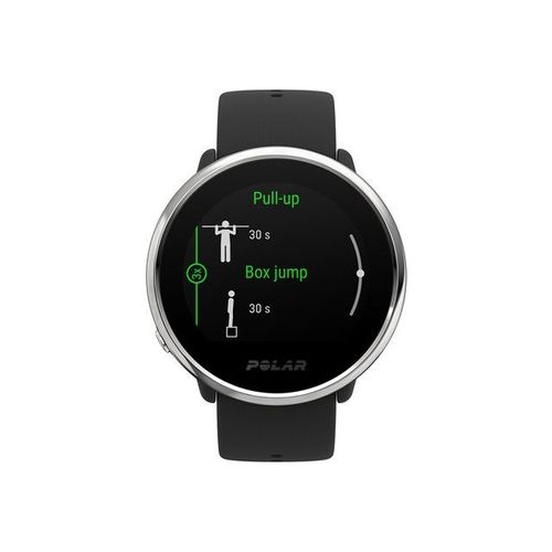 Polar Ignite - Polymère Renforcé De Fibres De Verre - Montre Intelligente Avec Bracelet - Tpu - Noir - Taille Du Bracelet : S - Affichage 1.5" - Bluetooth - 35 G