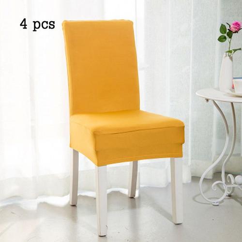 Housse De Fauteuil 4 Pieces Haute Rembourrée Premium Housse De Chaise Extensible -Zs306553