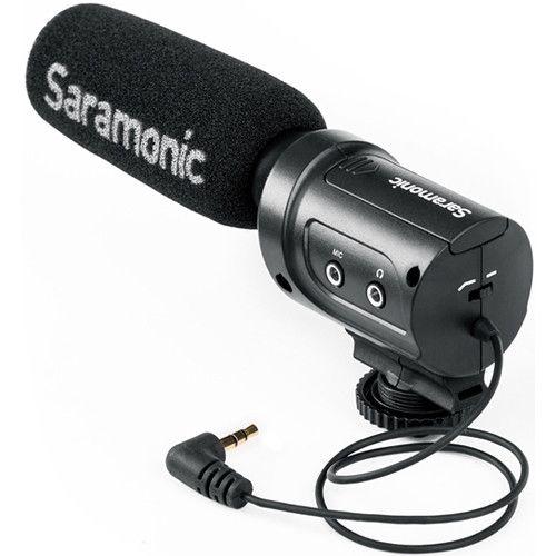 Saramonic SR-M3 Mini microphone à condensateur directionnel