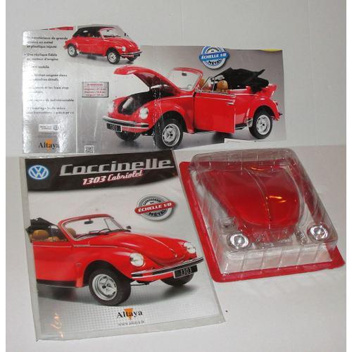 Voiture miniature Maquette Volkswagen Coccinelle 1303 Cabriolet N