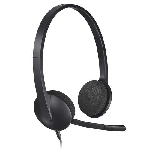 Logitech H340 Casque filaire USB Noir