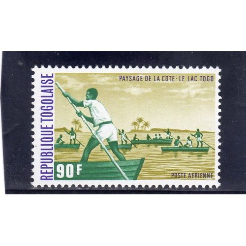 Timbre De Poste Aérienne Du Togo (Tourisme)