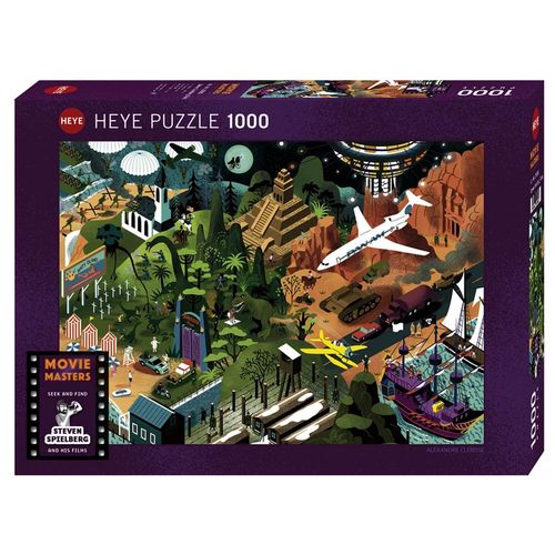 Puzzle Alexandre Clérisse 1000 Pièces Steven Spielberg Films