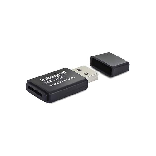 Integral - Lecteur de carte (microSD, microSDHC, microSDXC, microSDHC UHS-I, microSDXC UHS-I) - USB 3.1