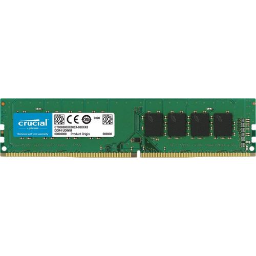 Crucial CT8G4DFS824A 8Go (DDR4, 2400 MT/s, PC4-19200, Single Rank x8, DIMM, 288-Pin) Mémoire