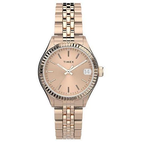 Timex Montre Ip-Rosé Analogique Femmes Waterbury Tw2t86500