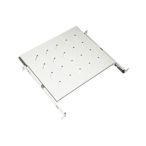 Link lkrip350eg étagère Universelle pour Armoire Rack Amovible sur Rails télescopiques, 350 mm, Gris