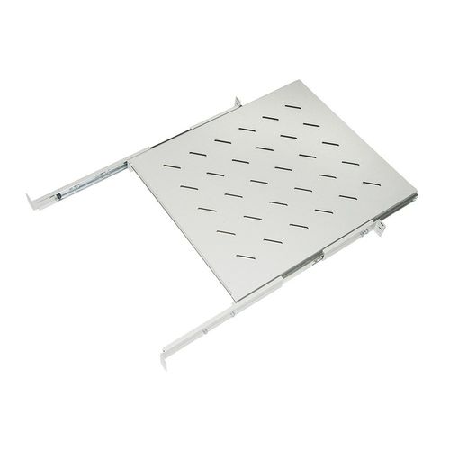 Link lkrip550eg étagère Universelle pour Armoire Rack Amovible sur Rails télescopiques, 550 mm, Gris