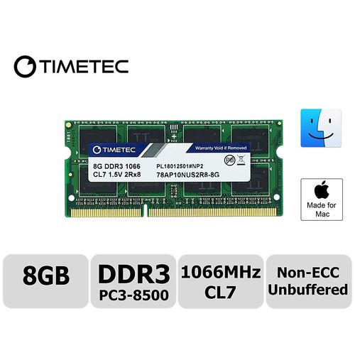 Timetec Hynix IC compatible with Apple 8GB DDR3 PC3-8500 1066MHz memory upgrade for iMac 20 inch /21.5 inch/24 inch /27 inch, Mac