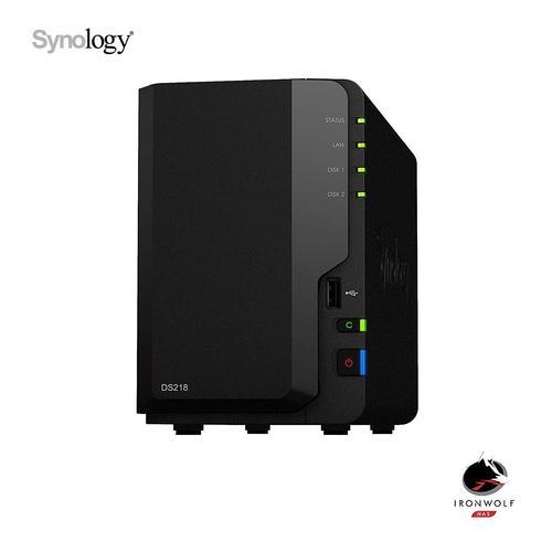 Synology DS218 NAS 20To (2x 10To) Ironwolf