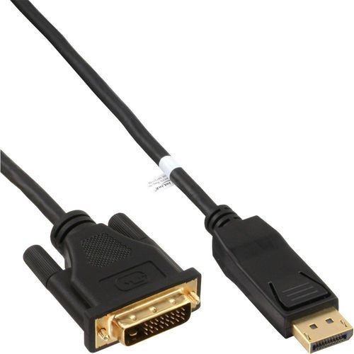 InLine 17116 Cble Adaptateur DisplayPort vers DVI, Noir 0,5 m