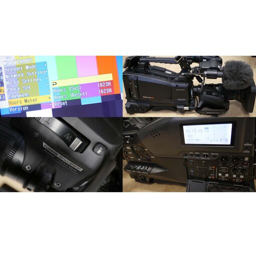 Camescope SONY PMW-320 XDCAM EX Full HD doté de trois