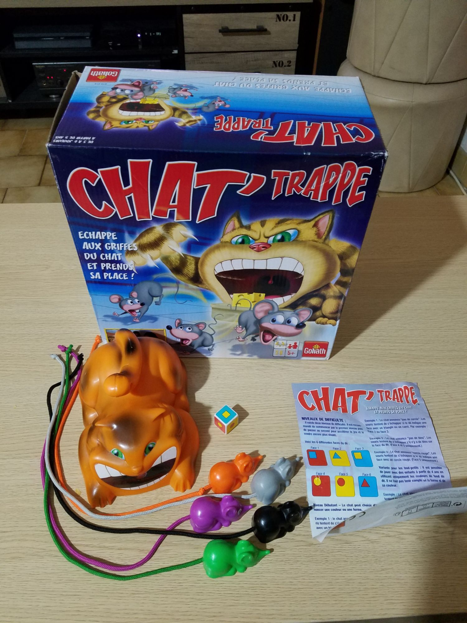Jeu Chat Trappe Jeux Societe Rakuten