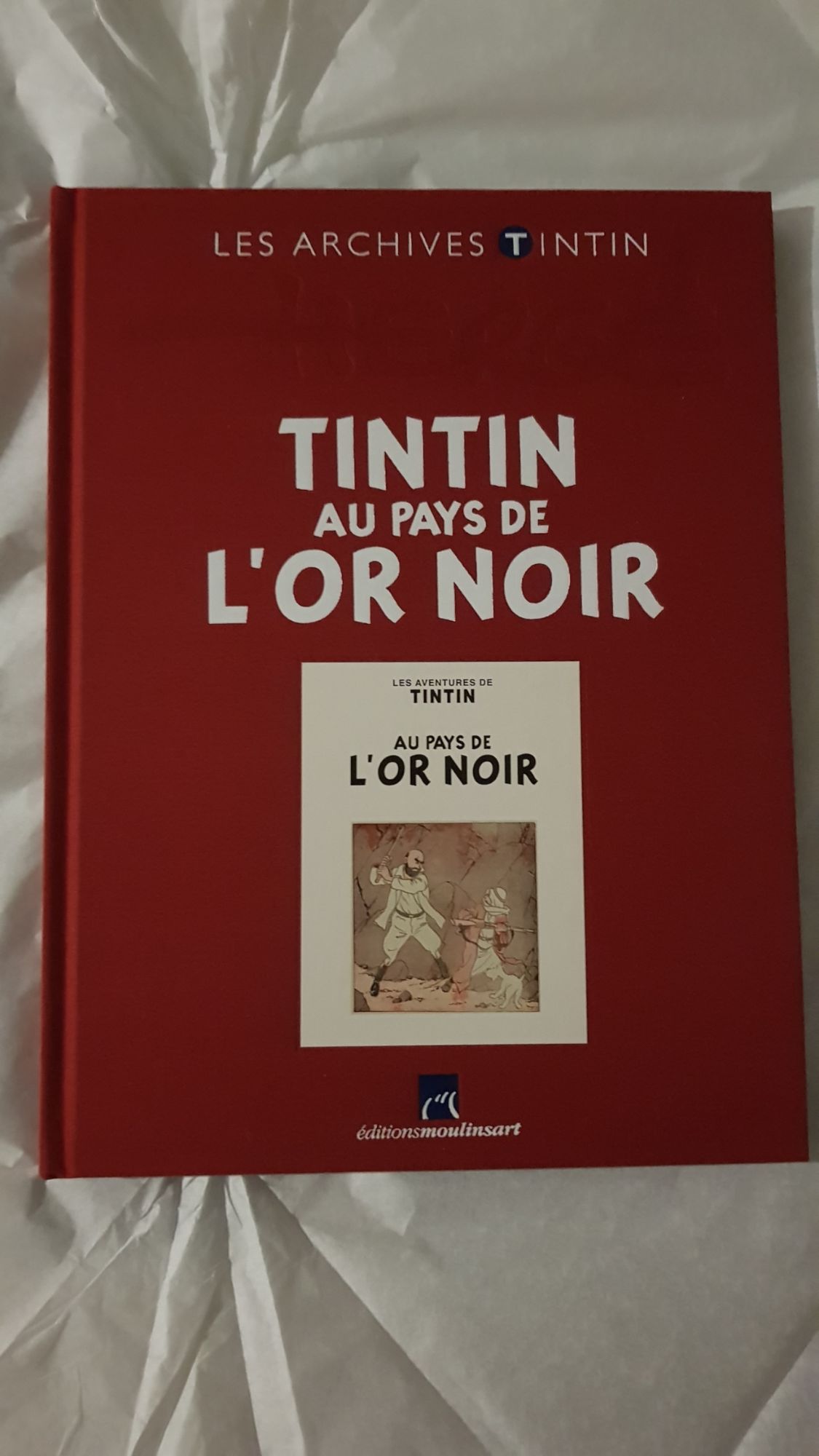 TINTIN AU PAYS DE L OR NOIR ARCHIVES TINTIN NOIR ET BLANC Rakuten