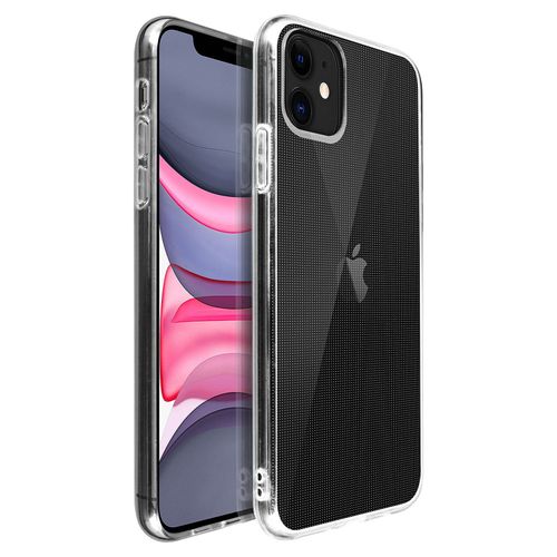 Coque Iphone 11 Silicone Gel Flexible Résistant Ultra Fine Transparent