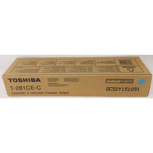 Toshiba T281C-EC - Cyan - originale - cartouche de toner - pour e-STUDIO 281C, 351C, 451C