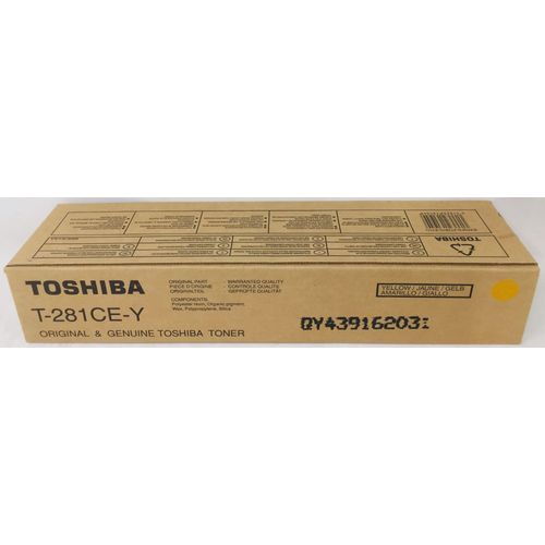 Toshiba T281C-EY - Jaune - originale - cartouche de toner - pour e-STUDIO 281C, 351C, 451C