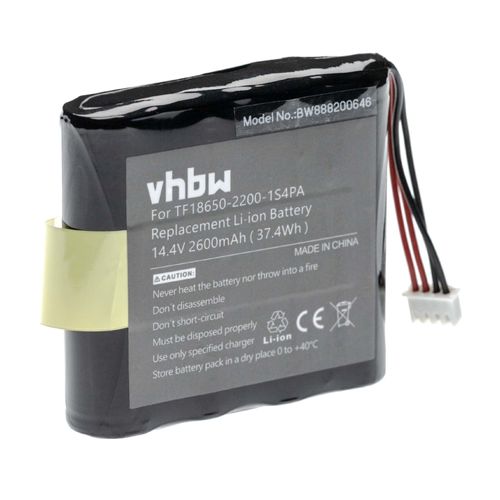 vhbw batterie compatible avec Marshall Kilburn haut-parleurs enceintes (2600mAh, 14.4V, Li-Ion)