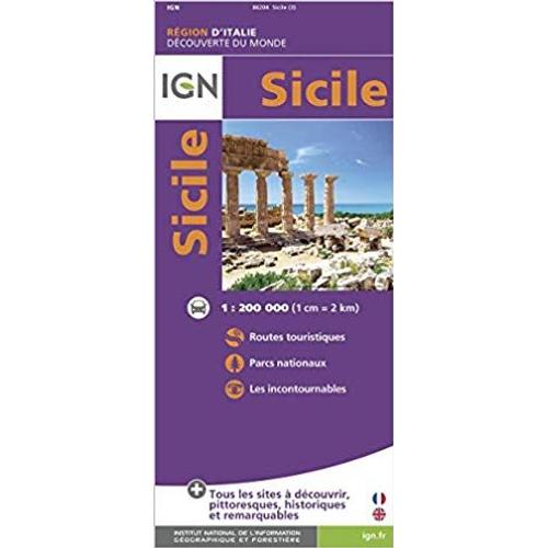Carte Ign Sicile 1:200000
