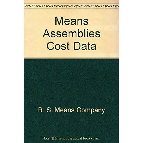 Means Assemblies Cost Data