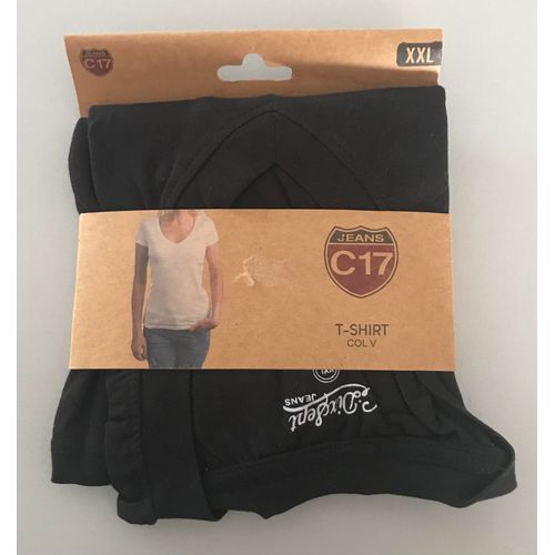 T-Shirt Col V - C 17 - Xxl