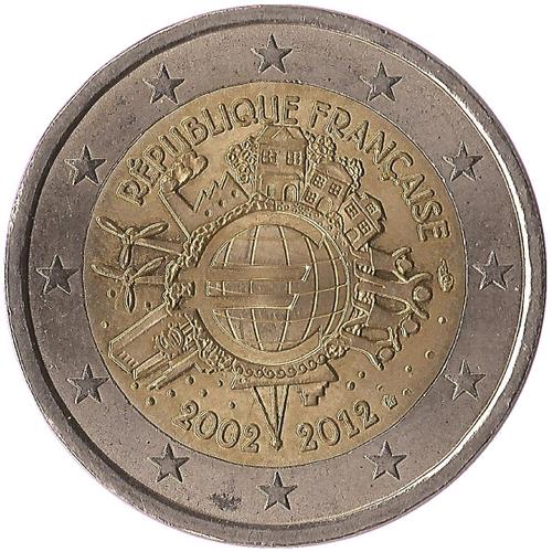 2 Euros Commémorative 2012 Francaise