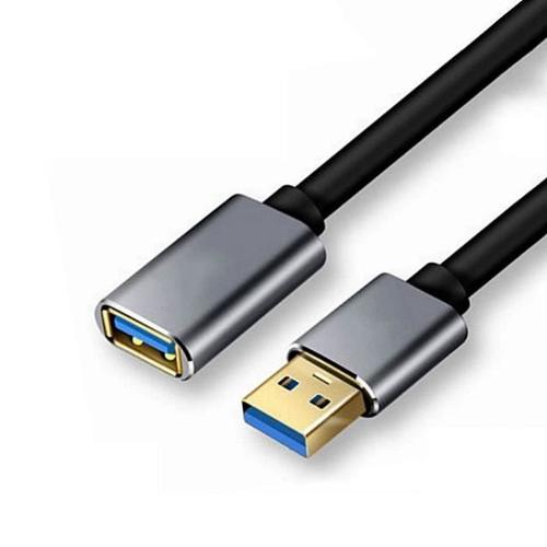 1M Câble Rallonge USB 3.0 Câble d'Extension Mâle A vers Femelle A 5Gbps  pour Clé USB Hub USB Clavier Souris - Gris, 1M
