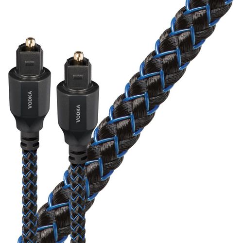 AudioQuest OptiLink Vodka - Câble audio numérique (optique) - TOSLINK mâle pour TOSLINK mâle - 1.5 m - fibre optique
